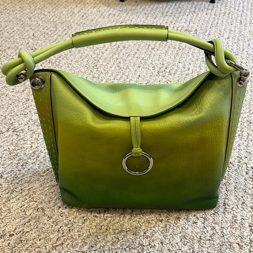 Nwt Vintage Bcbg Maxxazaria Handbag In Artichoke!! Gorgeous Bag! Rare!!